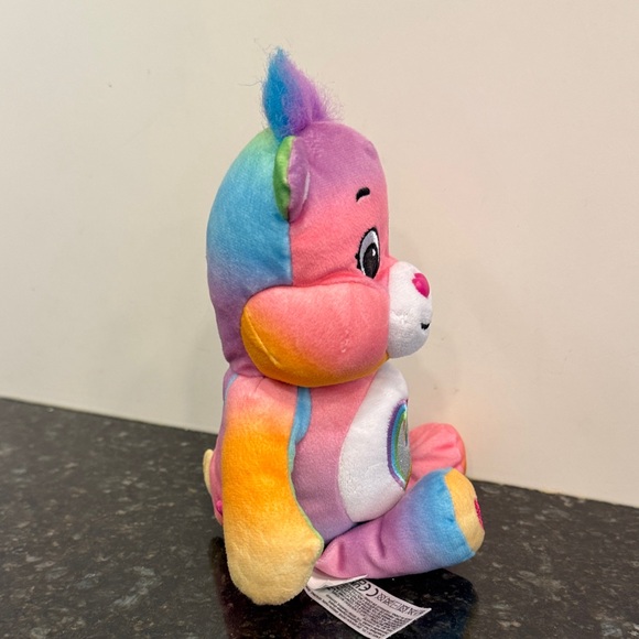 Care Bears 9 inch Bean Plush Together Bear with Glitter Heart Stuffed Animal Pal - Picture 6 of 10